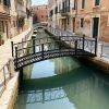 Black 7 'arched garden bridge with side railing decoration curved pedestrian overpass
