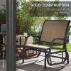 2PCS Outdoor Glider Chair(Swiship-Ship)(Prohibited by WalMart)