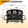 Brazier Modern 43.31 Inches X X 18.11