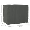 All Weather Garden Patio Swing Chair Cover Waterproof Protector Anti-UV and PVC Coating Fade Resistant Oxford Fabric 6.7ft x 4.1ft x 5.4ft
