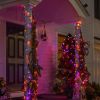 DAZZLE BRIGHT Halloween 300 LED String Lights, 100FT String Lights with 8 Lighting Modes, Halloween Decorations for Party Carnival Supplies, Outdoor Y