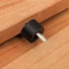 Wooden Garden Pathway, 24 ft L x 17 in W, Non-Slip Straight Garden Walkway, Roll Out Cedar Outdoor Walkway Path with Wire Rope Connection, Decorative