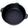 Pre-Seasoned Cast Iron Dutch Oven With Skillet Lid, Outdoor Camping Deep Pot for Camping Fireplace Cooking BBQ Baking Campfire, With Iron Pot Rack, 12