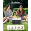 Portable Cooler, 8.5 QT Hard Cooler with Ice Retention and Heavy-Duty Handles, Lightweight Rigid Material Insulated Portable Cooler, Suitable for Fami