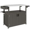 Camping Cart, Grill Cart, Outdoor Bar Cart