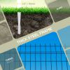 Decorative Garden Border Panels 5 Pack Flower Bed Edging White Yard Fencing