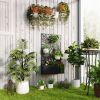 Trellis Garden Bed, Freestanding or Wall Mounted Flower Bed for Climbing Plants, Outside Garden, Inside Balcony