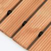 Wooden Garden Pathway, 24 ft L x 17 in W, Non-Slip Straight Garden Walkway, Roll Out Cedar Outdoor Walkway Path with Wire Rope Connection, Decorative