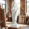 31.5" Greek Goddess Garden Statue, All-Weather MgO Outdoor Sculpture for Patio Lawn Yard Decor